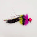KB Twitching Jig - Pink/Black/Chartreuse, Cerise Head