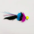 KB Twitching Jig - Pink/Black/Blue, Chartreuse Head