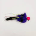 KB Twitching Jig - Purple and Black, Cerise Head