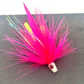 Pink/Sockeye Red Shrimpy Trolling Fly/Trailer Fly UV-Glow