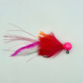 Sockeye Twitching Jig - Sockeye Red with Bubble Gum Head
