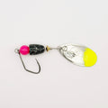 Silver Blade Chartreuse Bell Spinner