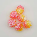 Okie Drifter - Mottled Chartreuse/Pink - #3 - 16mm