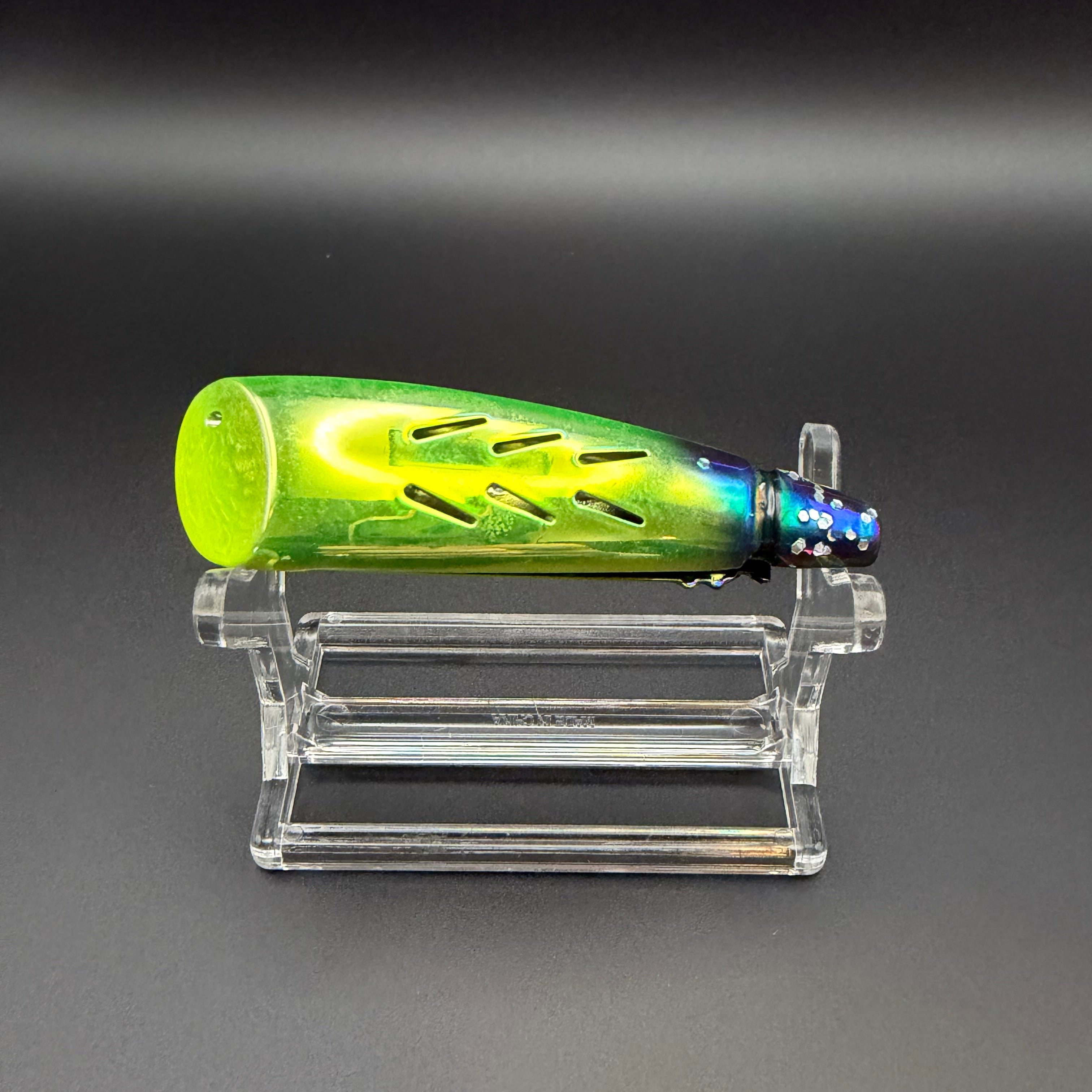 UV Coated Green Simon Cut Plug